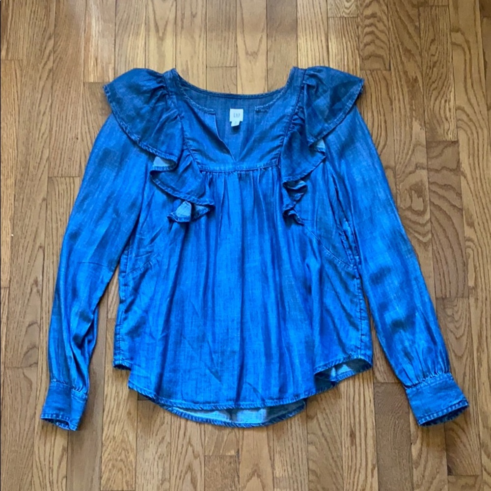 GAP Denim Blouse